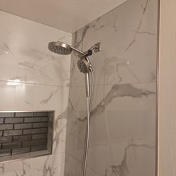 Stonehenge Custom Tile and Stone - New shower