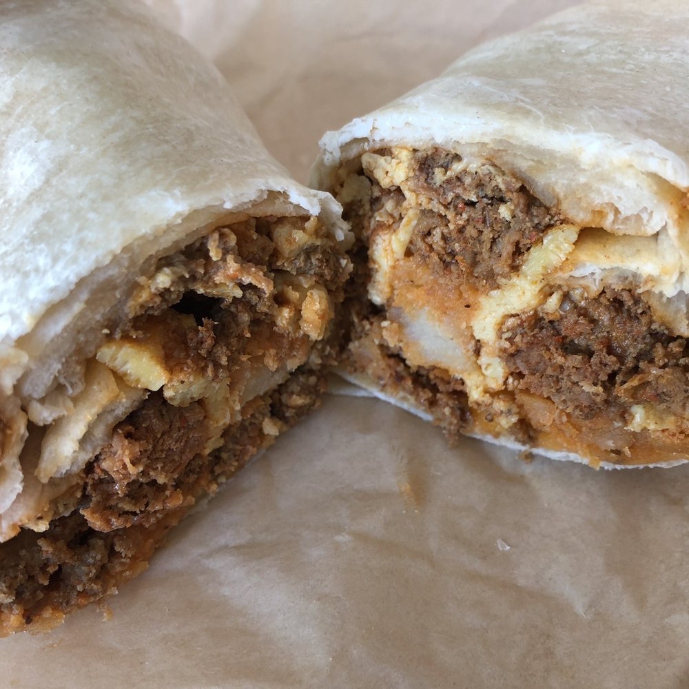 Cafe Bon Appetit Stadium Tech Center - Pork chorizo and egg burrito - ready to go! - Salad Near Me - Santa Clara, California Cafe Bon Appetit Stadium Tech Center - Pork chorizo and egg burrito - ready to go! - Salad Near Me - Santa Clara, California