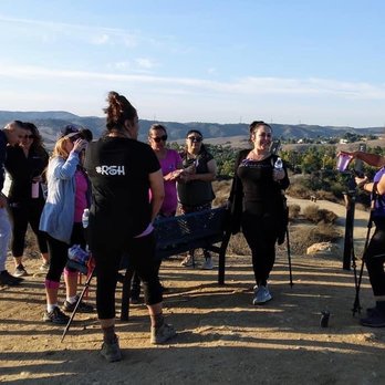 Steep Canyon Trailhead - Made it to the top... group photo - Hiking Near Me - Diamond Bar, California