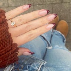 GM Nails and Spa - Reference shown to nail tech