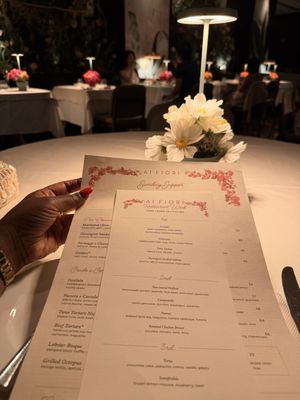 Menu photo 1 Ai Fiori New York, NY Menu photo 1 Ai Fiori New York, NY
