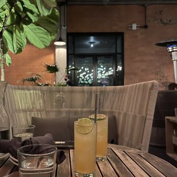 Aba - Pineapple mocktail - Mediterranean Near Me - Austin, Texas Aba - Pineapple mocktail - Mediterranean Near Me - Austin, Texas