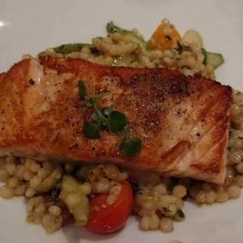 The Capital Grille - Salmon with Couscous - Steakhouses Near Me - Austin, Texas