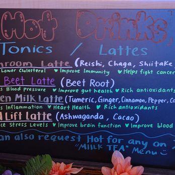 Berry Fresh - Hot drinks menu board - Juice Bars & Smoothies Near Me - San Diego, California Berry Fresh - Hot drinks menu board - Juice Bars & Smoothies Near Me - San Diego, California