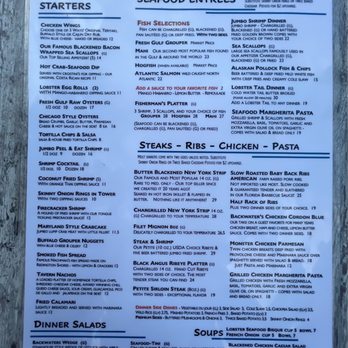 Backwaters on Sand Key - Menu - Seafood Near Me - Clearwater Beach, Florida Backwaters on Sand Key - Menu - Seafood Near Me - Clearwater Beach, Florida