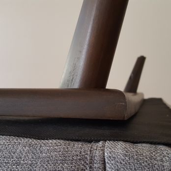 District - Legs lift frame up. Defect. Joybird wont' fix because it was ordered through district - Antiques Near Me - Chicago, Illinois