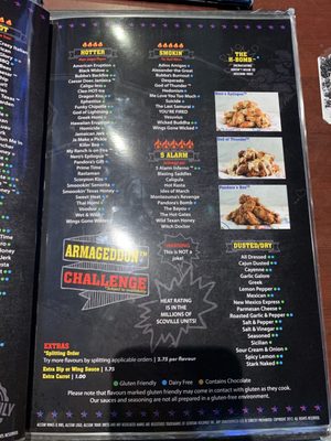 Menu photo 1 AllStar Wings & Ribs Markham, ON