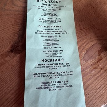 Kinda Tropical - Full list of mocktails, great for those that are sober or sober curious. - Breakfast & Brunch Near Me - Austin, Texas Kinda Tropical - Full list of mocktails, great for those that are sober or sober curious. - Breakfast & Brunch Near Me - Austin, Texas
