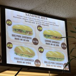 Menu, Oct 2025