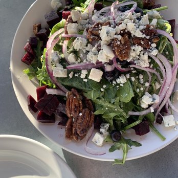 River Rock Roasting Co - Beet salad - I don't like beets and I still ate it - Coffee & Tea Near Me - La Verkin, Utah