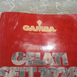 Gelateria Gamba - Eiskarte