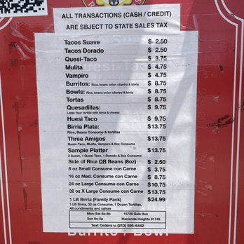 El Cabo Pepe's - Menu - Tacos Near Me - Burbank, California El Cabo Pepe's - Menu - Tacos Near Me - Burbank, California