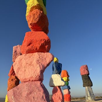 Seven Magic Mountains - Public Art Near Me - Las Vegas, Nevada