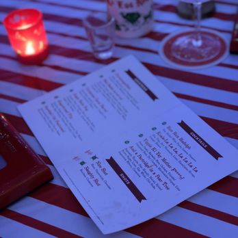 Miracle on South Pop-Up - Drink menu all Christmas themed - Bars Near Me - Indianapolis, Indiana Miracle on South Pop-Up - Drink menu all Christmas themed - Bars Near Me - Indianapolis, Indiana