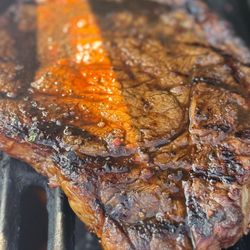 Log Cabin Bar and Grill - Friday night Ribeye special