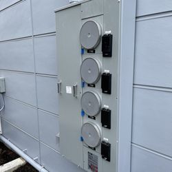 Custom Electrical Services - Multi tenant town house service meter