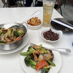 Asiana Cafe - Mixed Vegetable with Ginger Sauce