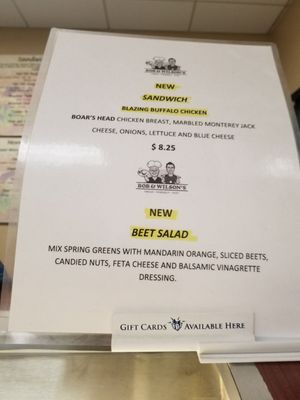 Menu photo 1 Bob & Wilson's Fort Lauderdale, FL