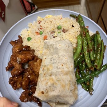 FEY Restaurant - Not a burrito but mushu pork lol soooooo good - Szechuan Near Me - Menlo Park, California
