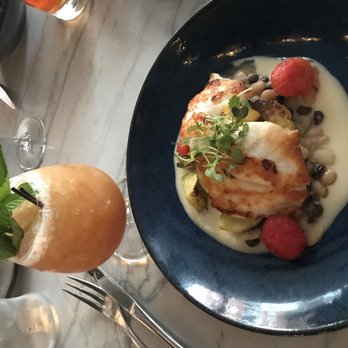 Marsh House - Grouper (no dairy, gluten, eggs, or mushrooms) - drink: Southern Connection - Southern Near Me - Nashville, Tennessee Marsh House - Grouper (no dairy, gluten, eggs, or mushrooms) - drink: Southern Connection - Southern Near Me - Nashville, Tennessee