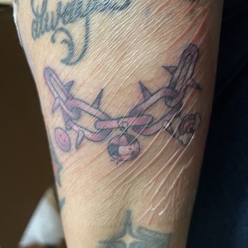 Pink Widow Tattoo - Flash piece the day it was finished 2/24/26 - Tattoo Near Me - Milwaukee, Wisconsin Pink Widow Tattoo - Flash piece the day it was finished 2/24/26 - Tattoo Near Me - Milwaukee, Wisconsin