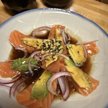 Akasaka - Salmon carpaccio - Japanese Near Me - Honolulu, Hawaii Akasaka - Salmon carpaccio - Japanese Near Me - Honolulu, Hawaii