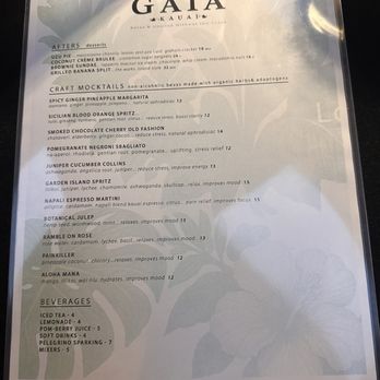 Gaia - Seafood Near Me - Hanalei, Hawaii Gaia - Seafood Near Me - Hanalei, Hawaii