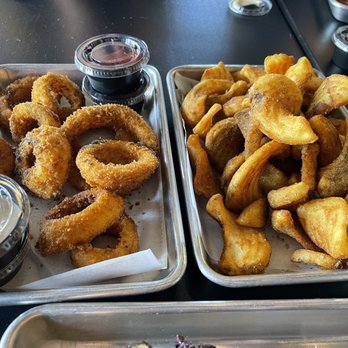 Swagyu Burger - Poway - Onion ring and fries - Burgers Near Me - Poway, California