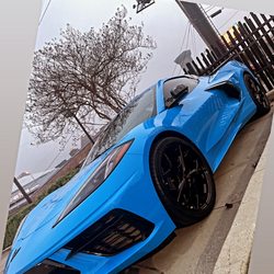 Armadillo Automotive and Powder Coating - 2022 Corvette C8 powder coat wheels by Armadillo