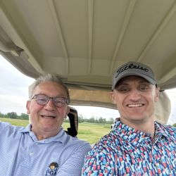 Arrowhead Golf Club - Enjoying golf with my dad.