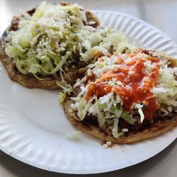 Tacos El Poblanito - Steak Sopes