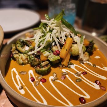 Saizon - Brussel Sprouts and Pumpkin - New American Near Me - Fresno, California Saizon - Brussel Sprouts and Pumpkin - New American Near Me - Fresno, California