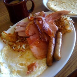 Breakfast #2 with pita bread instead of toast