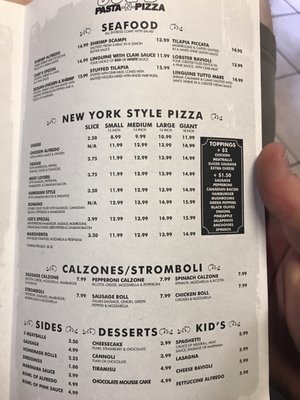 Menu photo 5 Joe's Pasta-N-Pizza Plano, TX