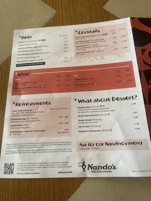 Menu photo 3 Nando's Peri-Peri Reston, VA Menu photo 3 Nando's Peri-Peri Reston, VA
