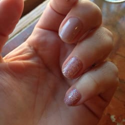 Kelley's Nails - Two sparkly accent nails :)