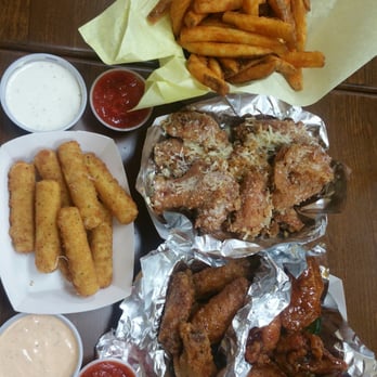 SoCal Wings - 20 piece: house special, lemon pepper, garlic parmesan, cajun fries, mozzarella sticks, & yummy - Chicken Wings Near Me - Westminster, California SoCal Wings - 20 piece: house special, lemon pepper, garlic parmesan, cajun fries, mozzarella sticks, & yummy - Chicken Wings Near Me - Westminster, California
