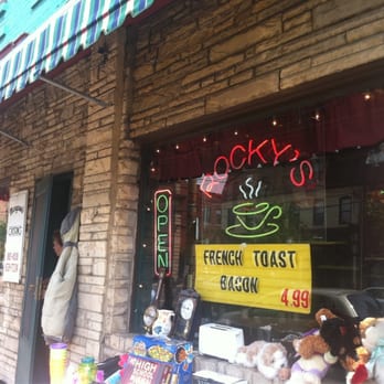 Rocky's - a storefront with teddy bears outside - Breakfast & Brunch Near Me - Pittsburgh, Pennsylvania