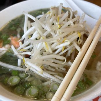 Saigon Eatery - Shrimp Pho (with chicken broth) - Noodles Near Me - Torrance, California Saigon Eatery - Shrimp Pho (with chicken broth) - Noodles Near Me - Torrance, California