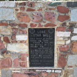 Stillman Magee Park - Marker on the road outside the park
