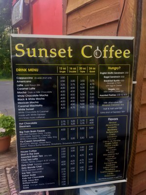 Menu photo 5 Sunset Coffee Seaside, OR
