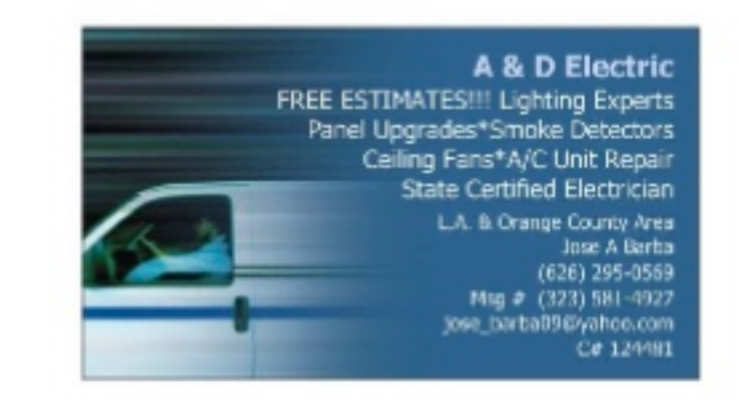 Slide of AD Electric
