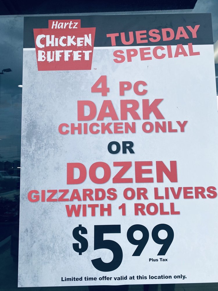 HARTZ CHICKEN BUFFET - 311 Farm To Market 517 Rd W, Dickinson, TX - Yelp