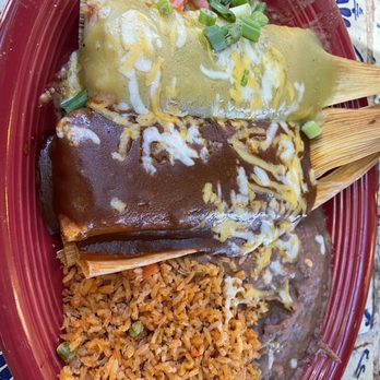 El Encanto - Tamales with Rice & Beans - Mexican Near Me - Cave Creek, Arizona El Encanto - Tamales with Rice & Beans - Mexican Near Me - Cave Creek, Arizona