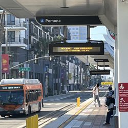 Pomona North Station - Signs have changed (located on Pacific Ave Station)