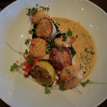 Montarra - Sea scallops and shrimp dejonghe - New American Near Me - Algonquin, Illinois Montarra - Sea scallops and shrimp dejonghe - New American Near Me - Algonquin, Illinois