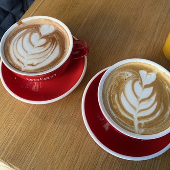 Gotan - Tribeca - Latte and a hot chocolate( the hot chocolate was a bit bitter) - Cafes Near Me - New York, New York Gotan - Tribeca - Latte and a hot chocolate( the hot chocolate was a bit bitter) - Cafes Near Me - New York, New York