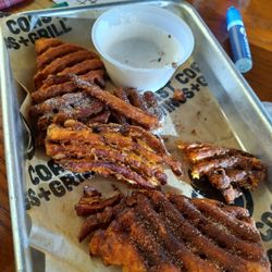 East Coast Wings + Grill - Burnt sweet potato fries