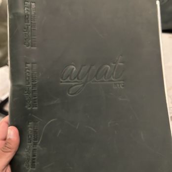 Ayat - Menu - Middle Eastern Near Me - New York, New York
