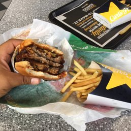 Baby back rib burger it's good stuff Baby back rib burger it's good stuff